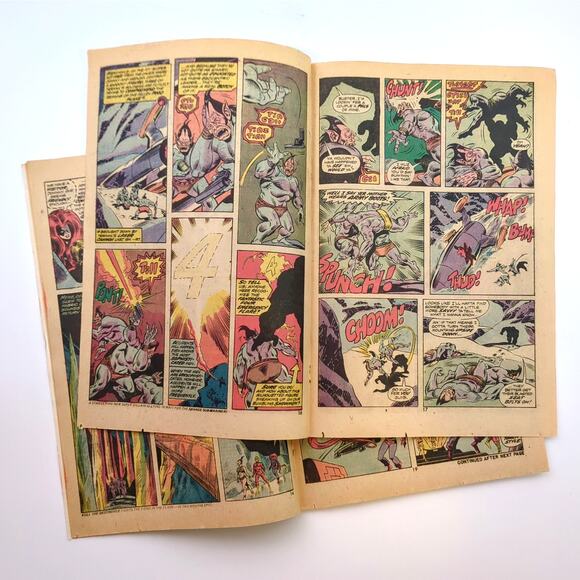 Fantastic Four 146 1974 Thing Cover Series A Marvel Value Stamp 91 Hela VG/FN - Picture 3 of 5